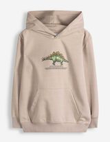 Set aus Sweatshirt und Shorts - Sweat - Beige