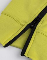 Pulover s kapuco - Mehko na otip - zelena