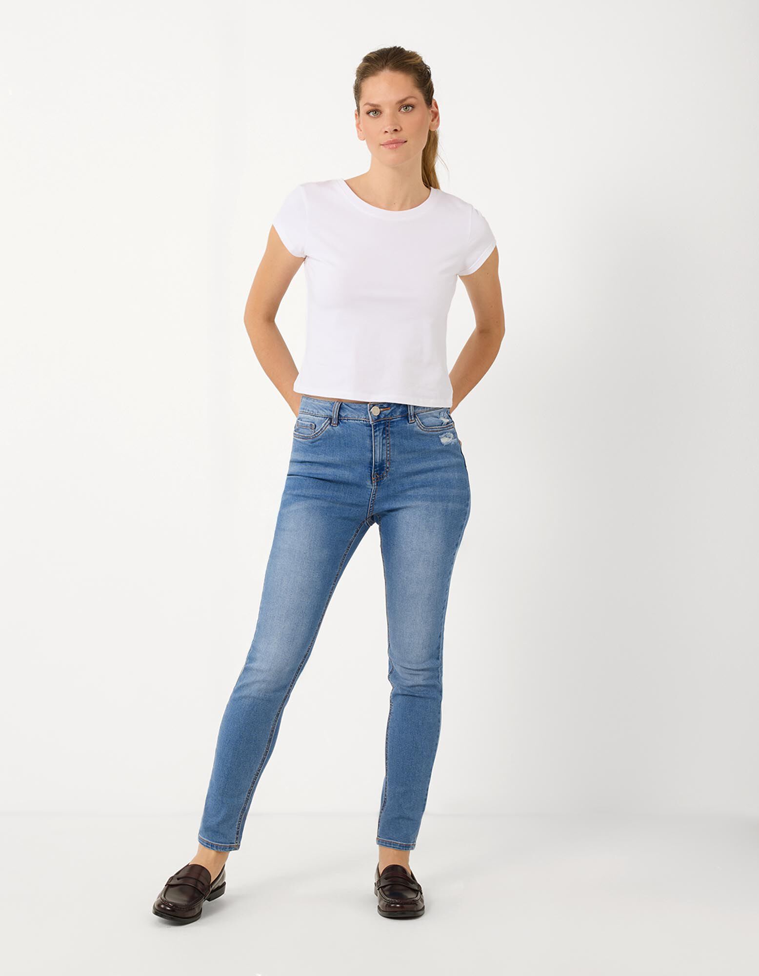 Jean - Coupe Skinny Fit - Bleu