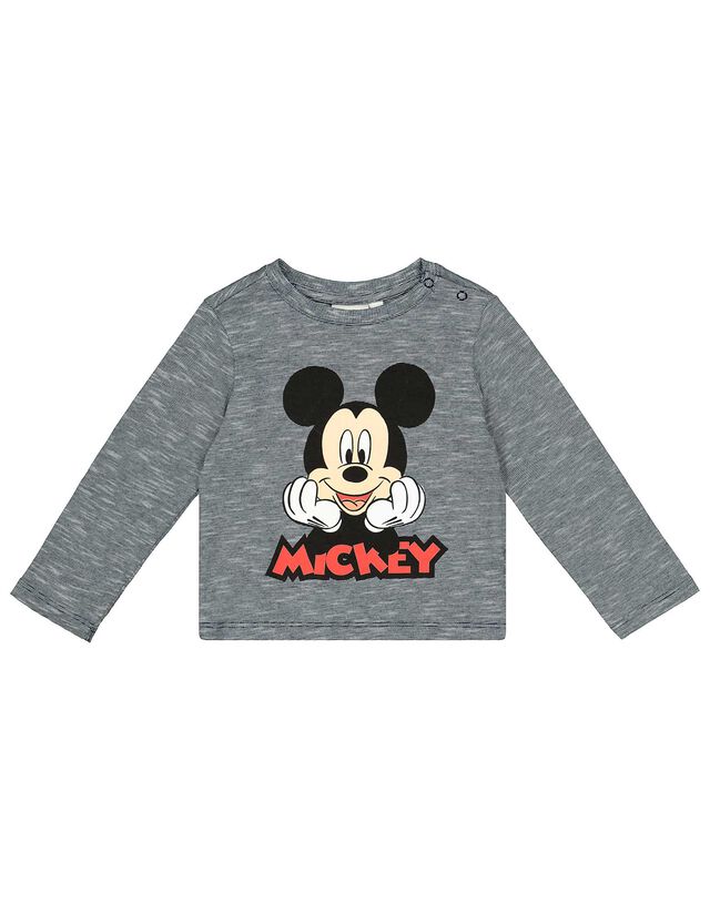 Baby Langarmshirt Mickey Mouse Takko Fashion Baby Langarmshirt Mickey Mouse Takko Fashion