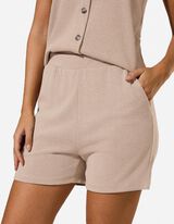 Short - Viscose - Beige