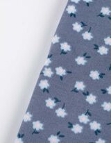 Leggings - Allover-Print - hellblau