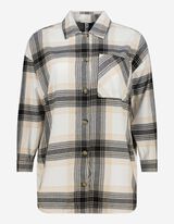 Camicia blusata - Taschina sul petto - bianco