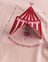 Maglia a manica lunga - Cotone - Rosa chiaro
