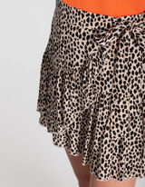 Skort - LENZING&trade; ECOVERO&trade; - bez