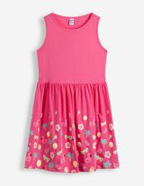Kleid - Print - Pink