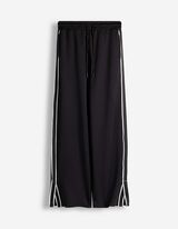 Palazzobroek - Galons - zwart