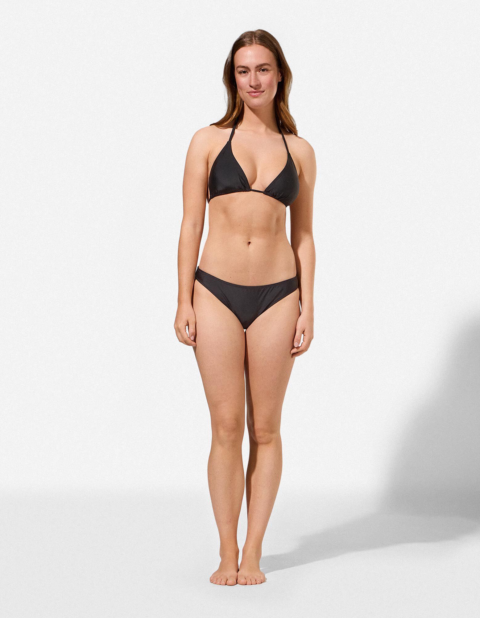 Slip de bikini - Unicolore - noir