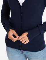 Kardigán - Normál fazon - sotetkek