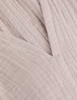 Suknelė marškiniai - Muslinas - smelio spalvos