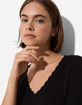 Abito - Misto viscosa - nero