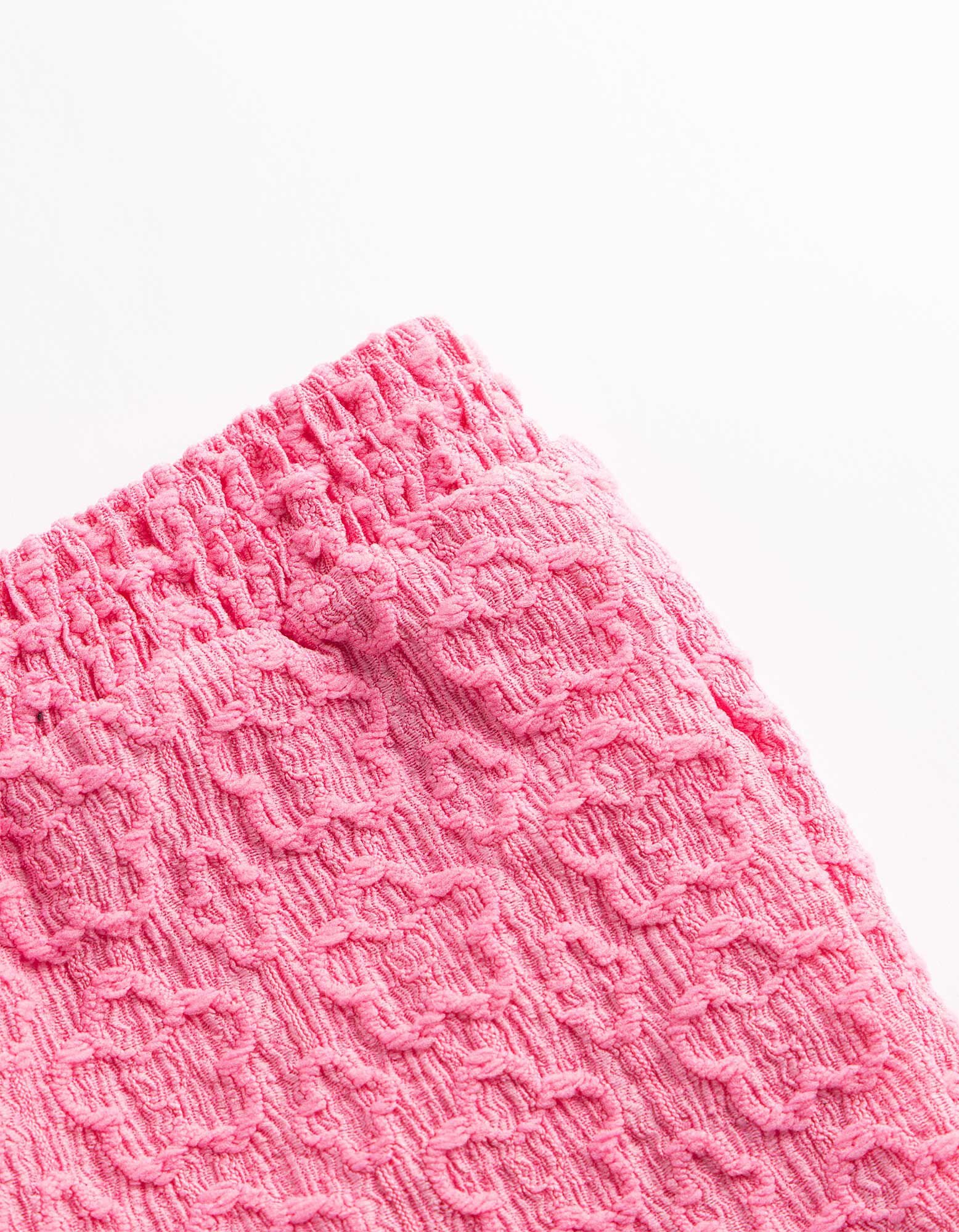 Shorts - einfarbig - pink