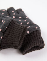 Rukavice - Celoplošná potlač - tmavoseda