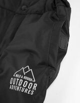 Smučarske hlače - Nepremočljivo - temno siva