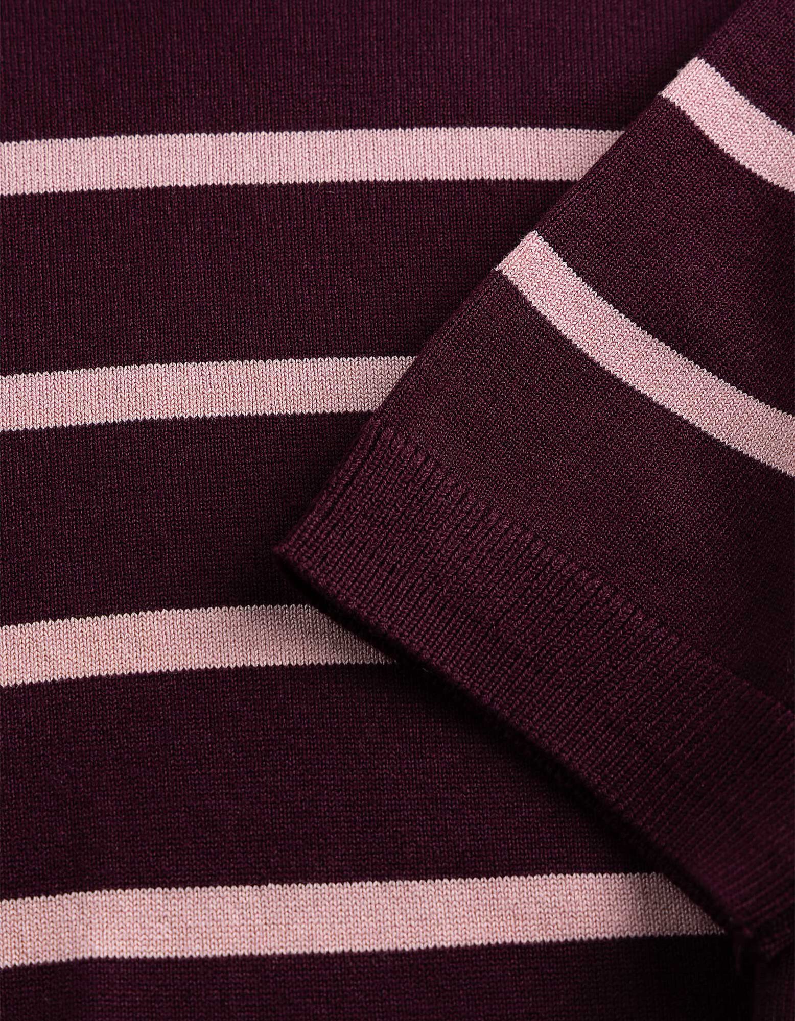 Pullover - Feinstrick - Lila