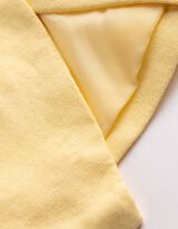 Weste - Leinen-Optik - hellgelb