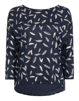 Damen Pullover mit verl&auml;ngerter R&uuml;ckseite 