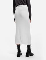 sp&oacute;dnica - materiał brokatowy - szary