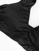 Bralette - Lurex - zwart