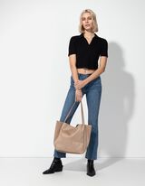 Borsa - Similpelle - beige