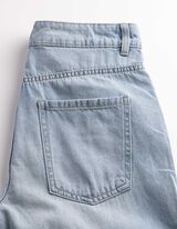 Jeans - Straight Fit - hellblau