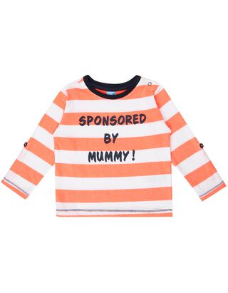 Baby Longsleeve mit Message-Print&nbsp;