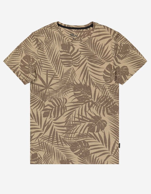 Herren T-Shirt - Allover-Print 