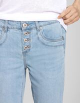 Pantalone 3/4 - Rastegljivo - svetlo-plava