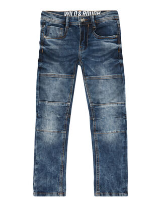 Jungen Slim Fit Jeans im Biker-Look 