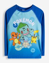 Set aus UV-Shirt und UV-Hose - Pok&eacute;mon - blau