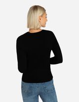 Pul&oacute;ver - Viszk&oacute;zkever&eacute;k - fekete