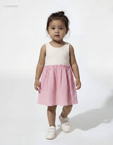 Robe - Mousseline - blanc