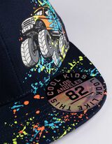 Bejzbol kačket - Print - tamno-plava