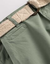 Kratke hlače - Twill - zelena