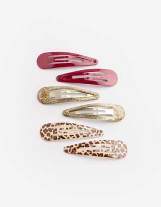 Accessoire pour cheveux - Lot de 6 - Or
