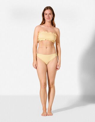 Badehose - einfarbig - Hellgelb