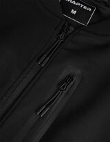 Felpa aperta - Percentuale di viscosa - nero