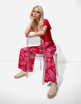 Culotte - Wide Fit - rot