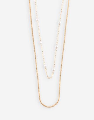 Kette - 2er-Pack - Goldfarben