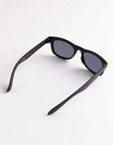 Zonnebril - hoekig - zwart