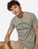 T-shirt - Stampa - Cachi