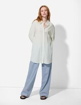 Hlače - Enobarvno - modra