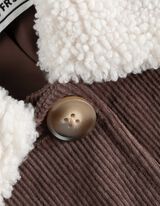 Jacke - Cord - braun