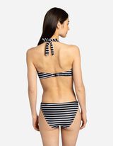 Bikinový vrchný diel - Recyklovaný polyester - cierna