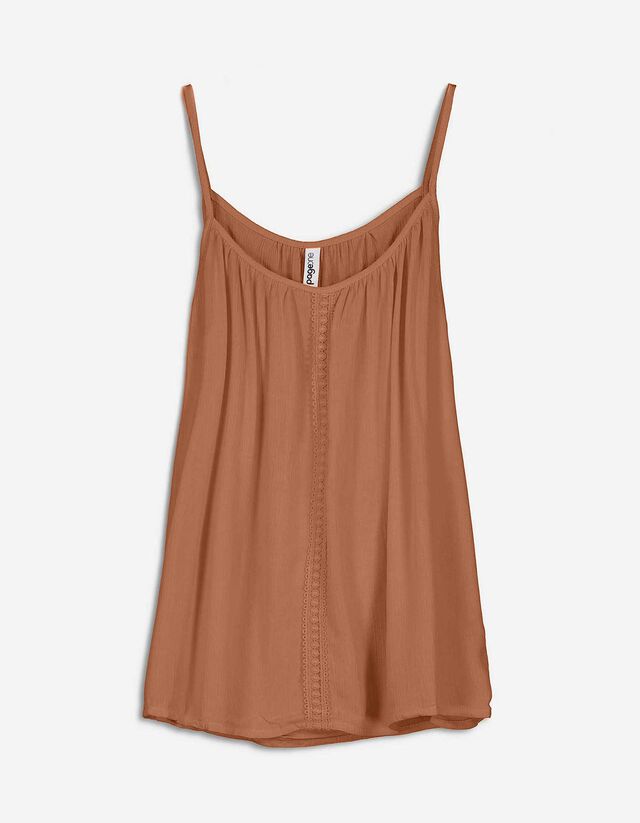 Bluza - Viskoza - svijetlo smedja