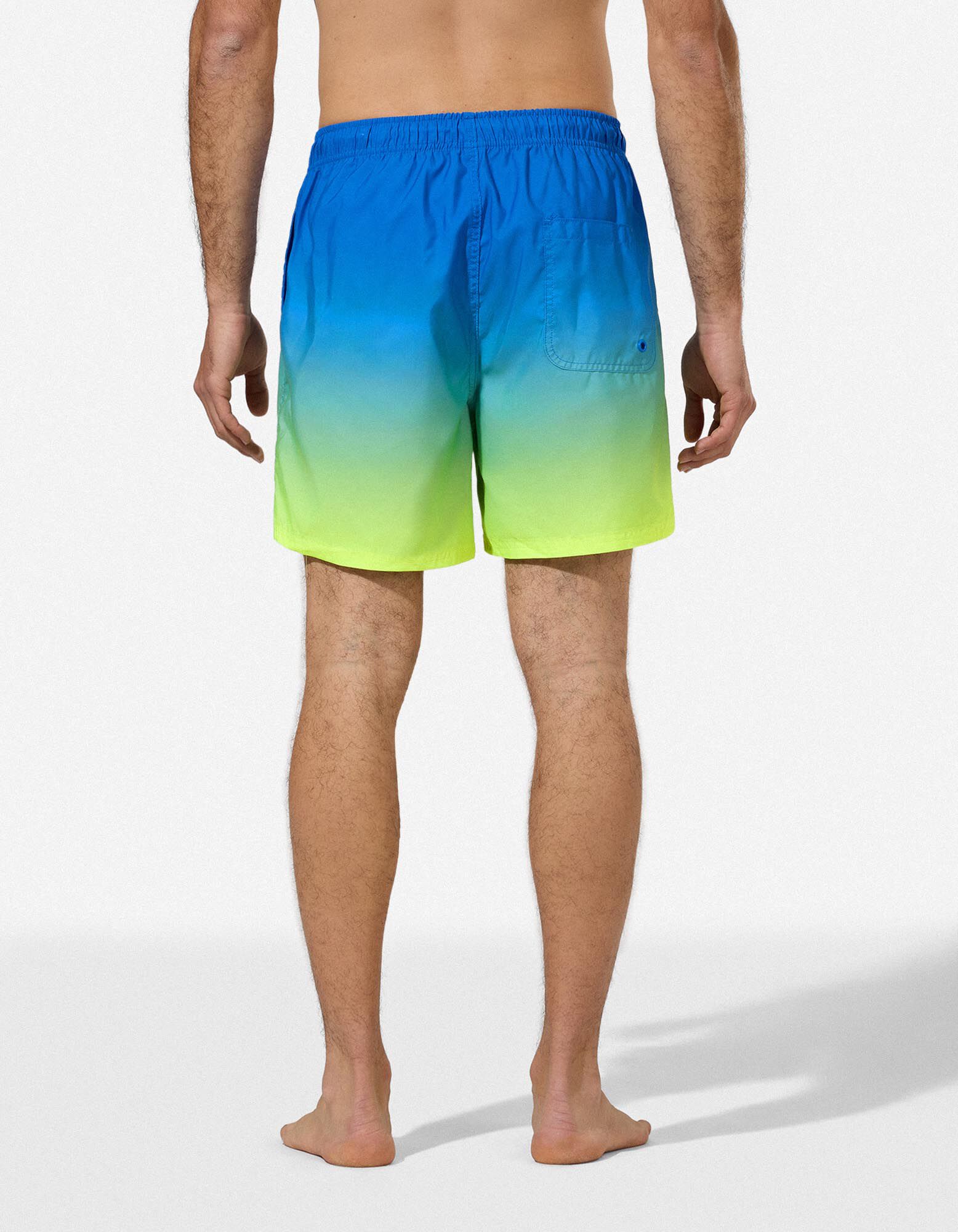 Badehose - einfarbig - gelb