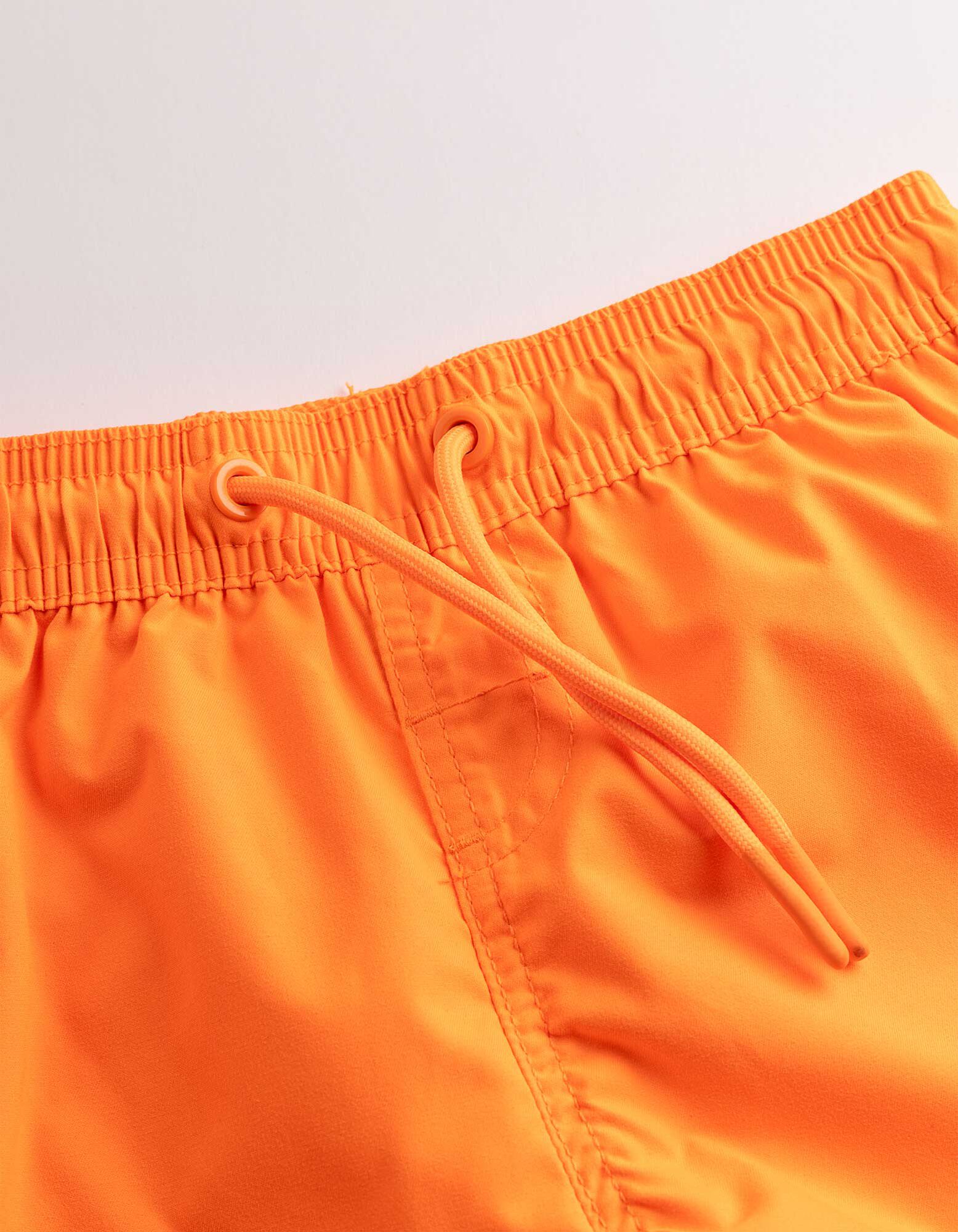 Badehose - einfarbig - orange