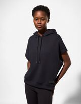 Sweatshirt - Modal-Anteil - schwarz