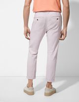 Chinohose - Leinen-Mix - beige