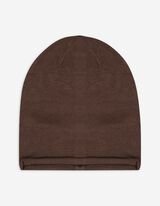 Beanie - einfarbig - braun